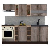 Bucatarie MARINA NEW 220 Wenge / Decor K366